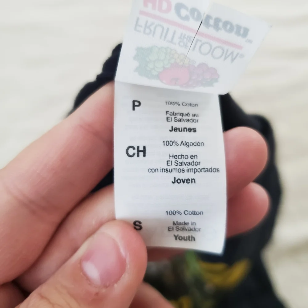 Monster Jam Tour 2023 Kids T-Shirt - Black Small Kids 7/8 - Picture 7 of 7